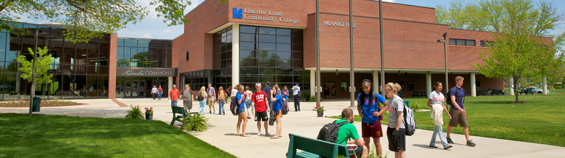 Students walking on campus